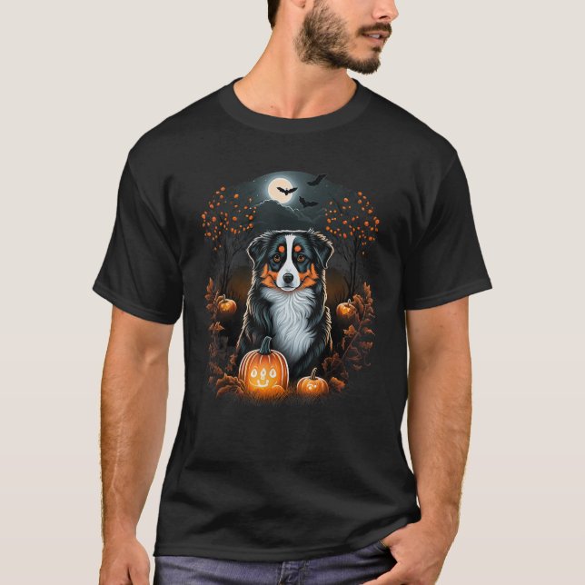 Australian Shepherd costume on Australian Shepherd T-Shirt (Vorderseite)