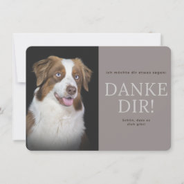 Australian Shepherd Dankeskarte