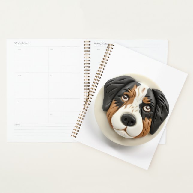 Australian Shepherd Dog 3D Inspiriert Planer (Anzeige)
