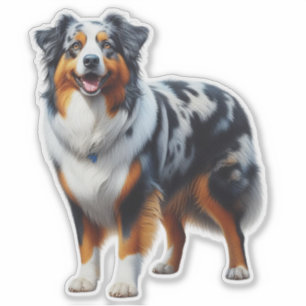 Australian Shepherd Dog Aufkleber