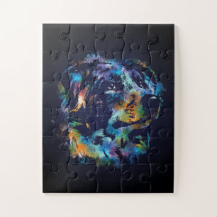 Australian Shepherd dog - Aussie Puzzle