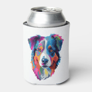 Australian Shepherd Dog Colorful Dosenkühler