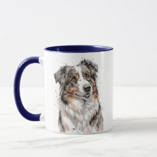 Australian Shepherd Dog Tasse