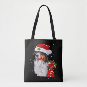 Australian Shepherd Dog Weihnachtsmannmütze Weihna