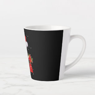 Australian Shepherd Dog Weihnachtsmannmütze Weihna Milchtasse