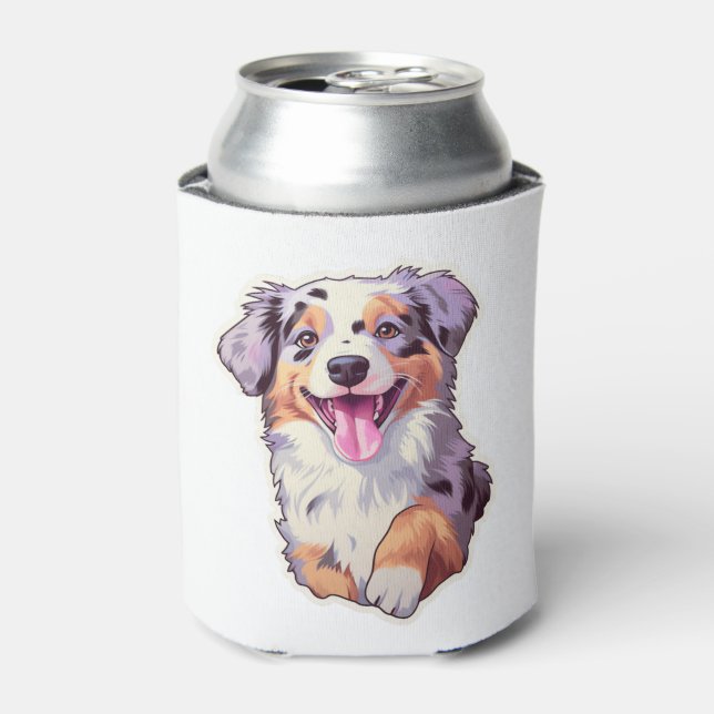 Australian Shepherd Dosenkühler (Kanne Vorderseite)