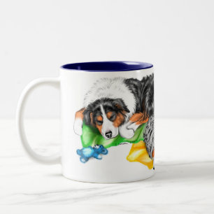 Australian Shepherd Family Nickerchen Tasse