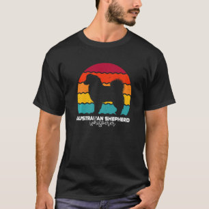 Australian Shepherd Flüsterer Retro Vintage T-Shirt