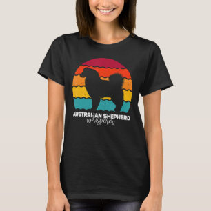 Australian Shepherd Flüsterer Retro Vintage T-Shirt
