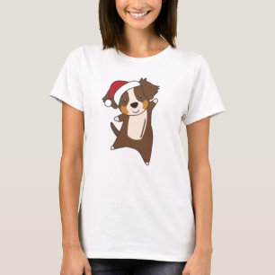 Australian Shepherd Frohe Weihnachts Winter T-Shirt