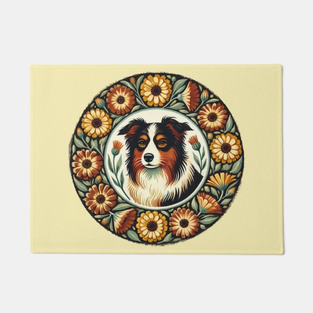 Australian Shepherd Fußmatte (Vorderseite)