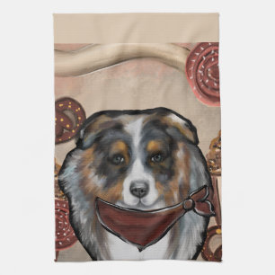 AUSTRALIAN SHEPHERD GESCHIRRTUCH