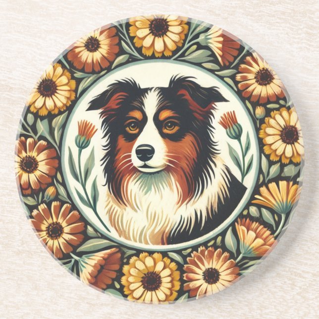 Australian Shepherd Getränkeuntersetzer (Vorne)