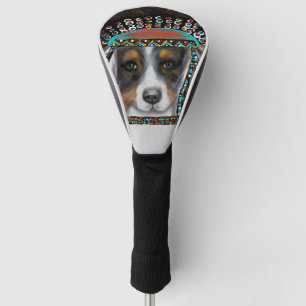 Australian Shepherd Golf Headcover