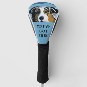 Australian Shepherd Golf Headcover