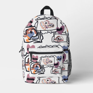 Australian Shepherd Herzen Bedruckter Rucksack