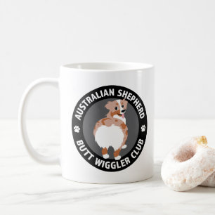Australian Shepherd Hintern Wigglers Club - Red Me Kaffeetasse