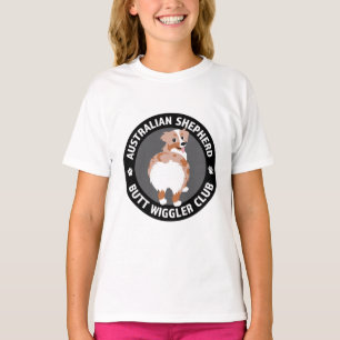 Australian Shepherd Hintern Wigglers Club - Red Me T-Shirt