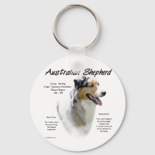 Australian Shepherd History, All about Aussies Schlüsselanhänger