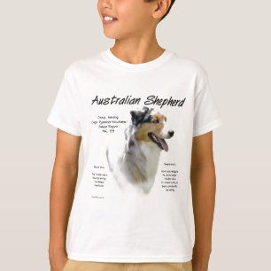 Australian Shepherd History, All about Aussies T-Shirt