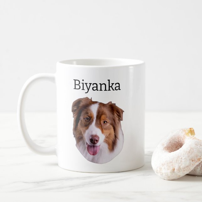 Australian Shepherd Kaffeetasse (Mit Donut)