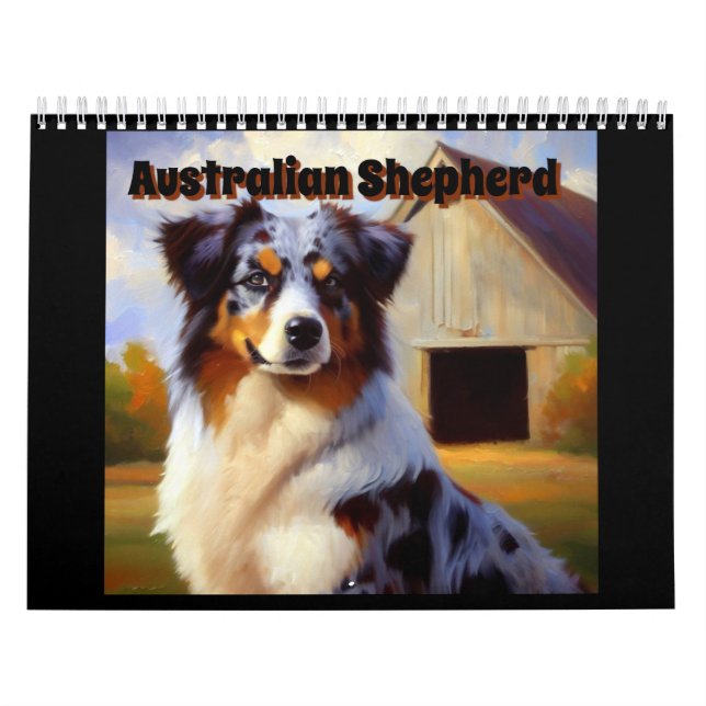 Australian Shepherd Kalender (Titelbild)
