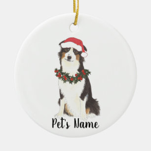 Australian Shepherd Keramik Keramik Ornament