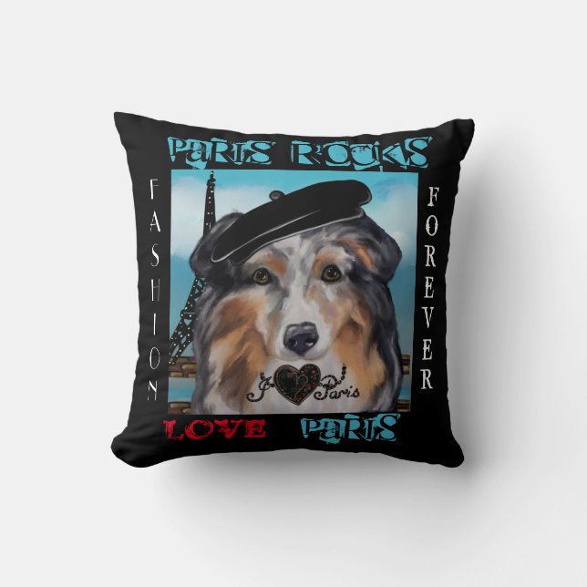 AUSTRALIAN SHEPHERD KISSEN (Vorderseite)