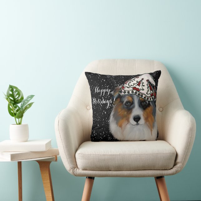 Australian Shepherd Kissen (Stuhl )