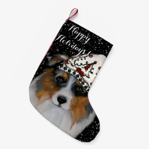 Australian Shepherd Kleiner Weihnachtsstrumpf