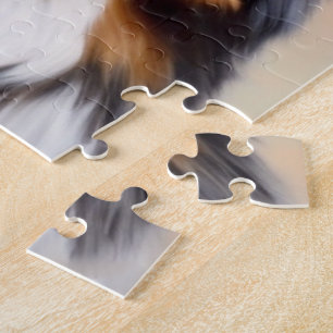 Australian Shepherd Kopf -  Puzzle