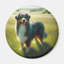 Australian Shepherd Magnet