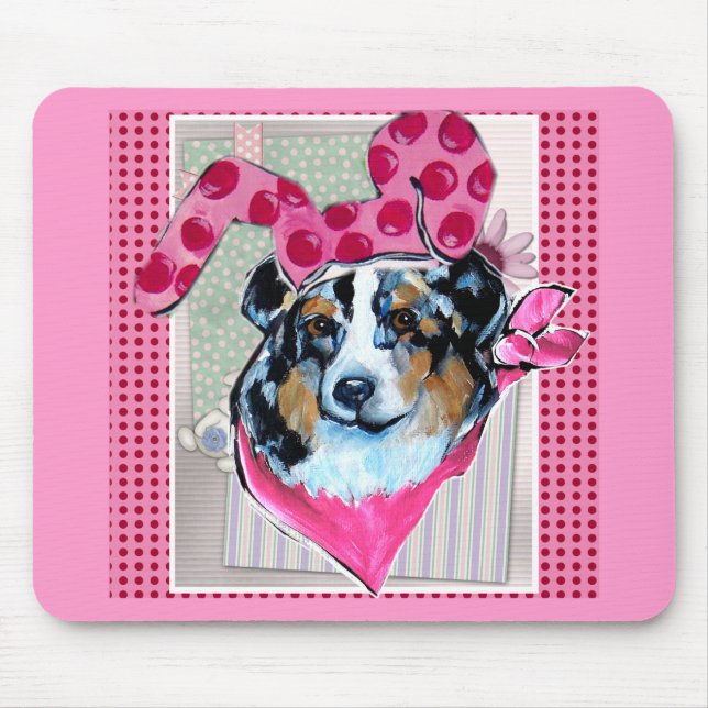 AUSTRALIAN SHEPHERD MOUSEPAD (Vorne)