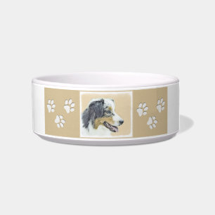 Australian Shepherd Painting - Original Dog Art Napf