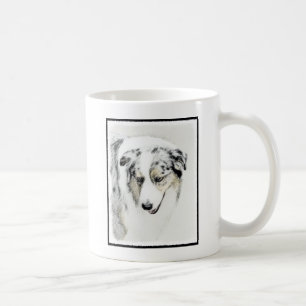 Australian Shepherd Painting - Original Dog Art Tasse