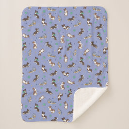 Australian Shepherd Playing Fun Sherpadecke