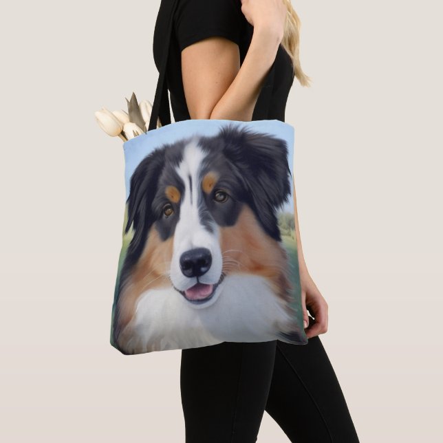 Australian Shepherd Portrait  -  (Von Nahem)