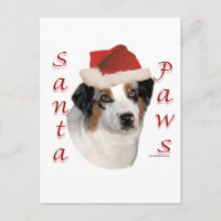 Australian Shepherd Santa Paws