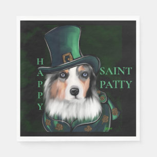 AUSTRALIAN SHEPHERD SERVIETTE