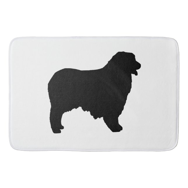 Australian Shepherd Silo Badematte (Vorderseite)