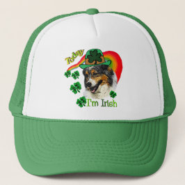 Australian Shepherd St Patricks Truckerkappe