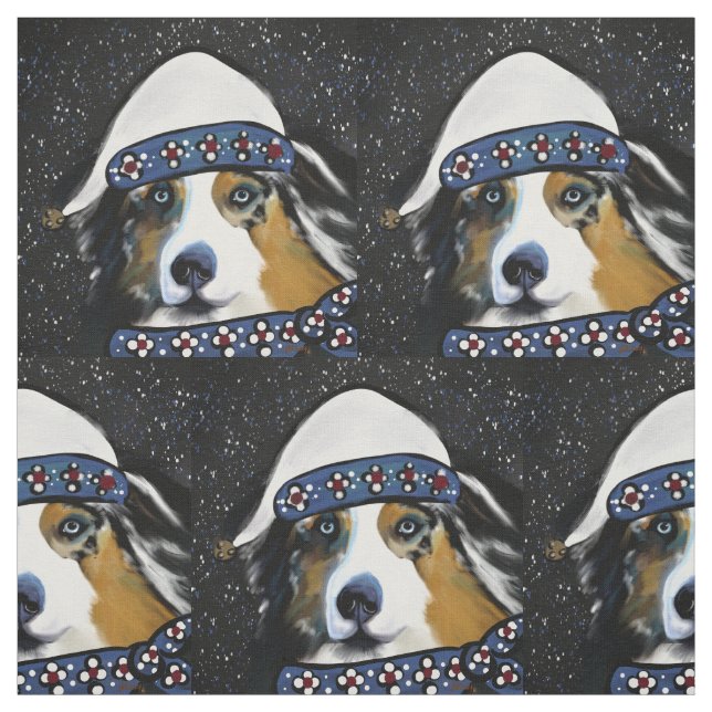 Australian Shepherd Stoff (Muster)