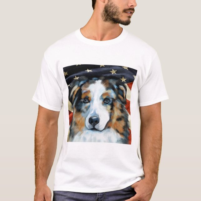 Australian Shepherd T-Shirt (Vorderseite)