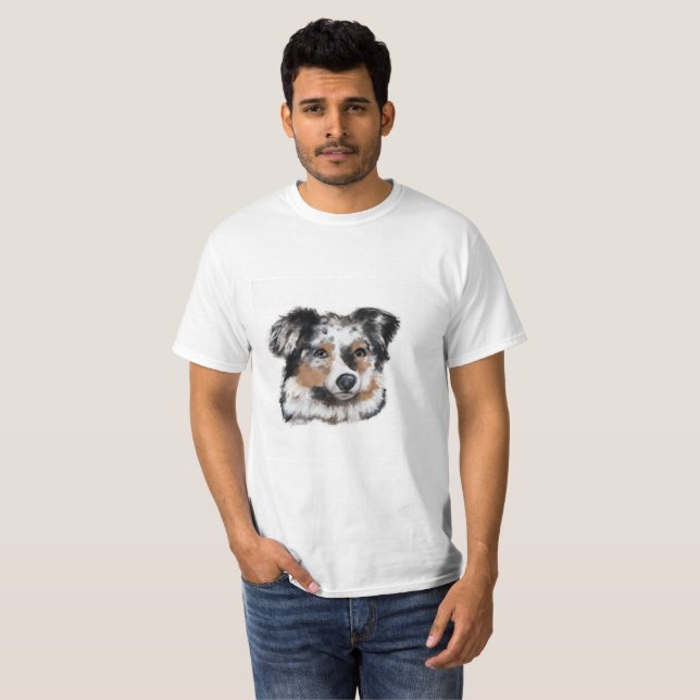 Australian Shepherd T-Shirt (Vorne ganz)