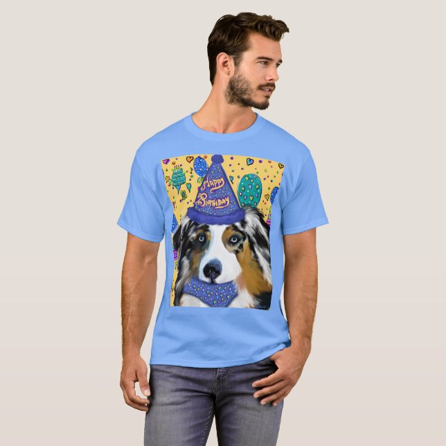 AUSTRALIAN SHEPHERD T-Shirt (Vorne ganz)