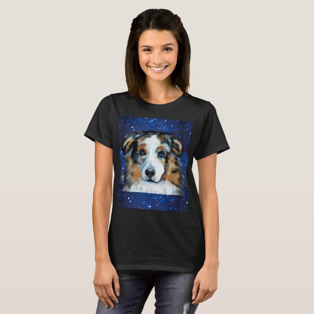 Australian Shepherd T-Shirt (Vorne ganz)