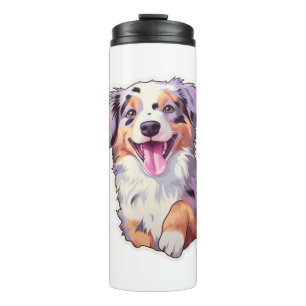 Australian Shepherd Thermosbecher