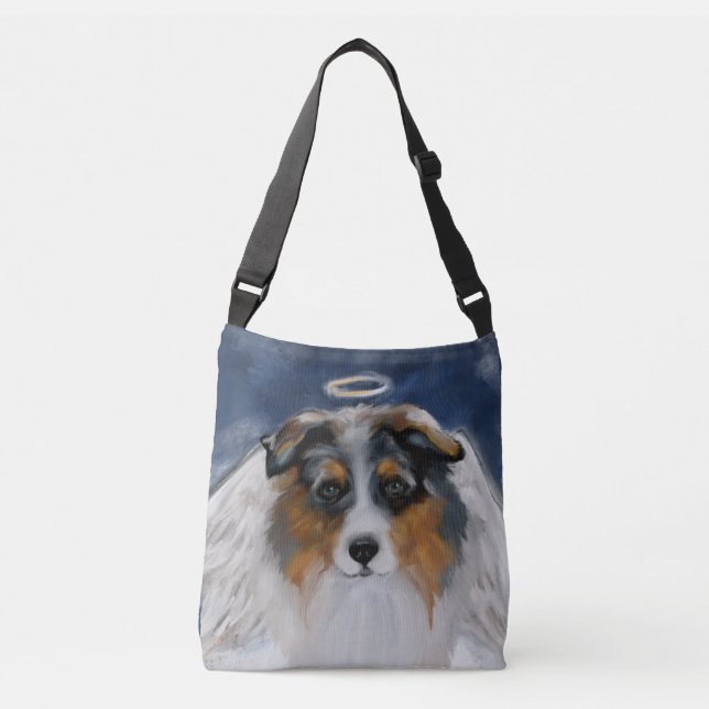 Australian Shepherd Tragetaschen Mit Langen Trägern (Vorderseite)