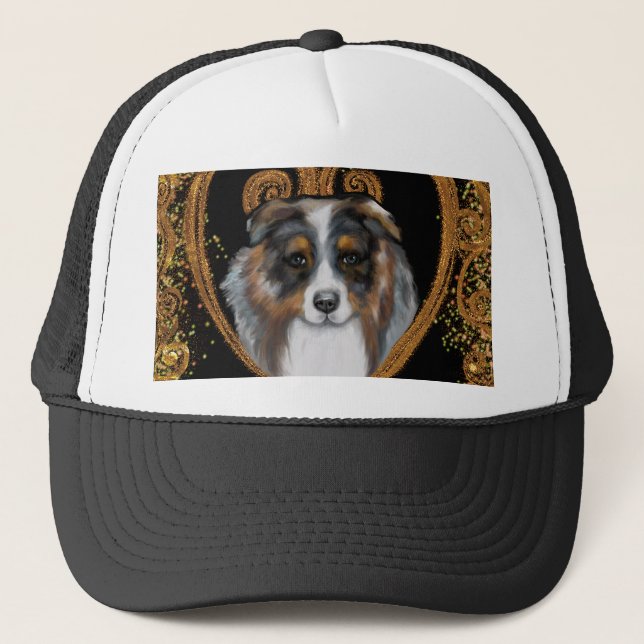 Australian Shepherd Truckerkappe (Vorderseite)