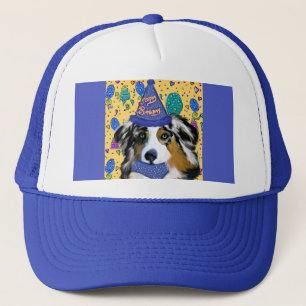 AUSTRALIAN SHEPHERD TRUCKERKAPPE